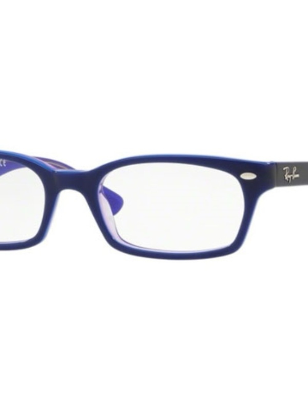 Ray-Ban 5150 Deep Purple Rectangular Eyeglasses